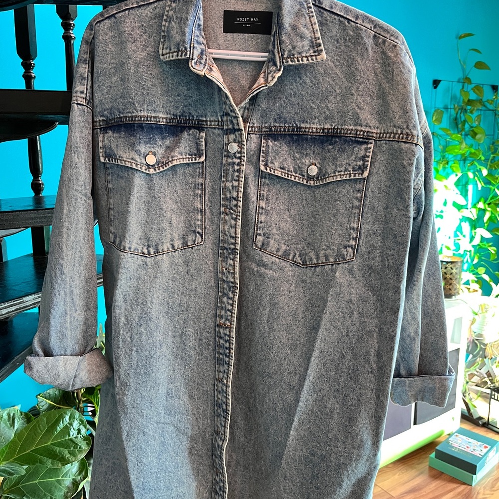 Noisy May Light Denim Jacket